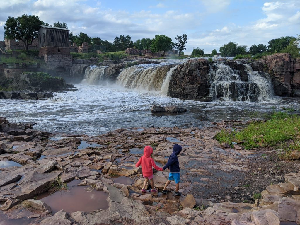 Falls Park in Sioux Falls