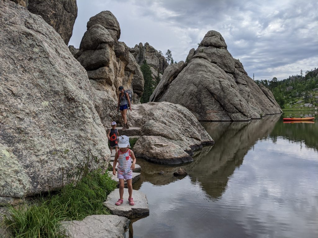 The far end of Sylvan Lake