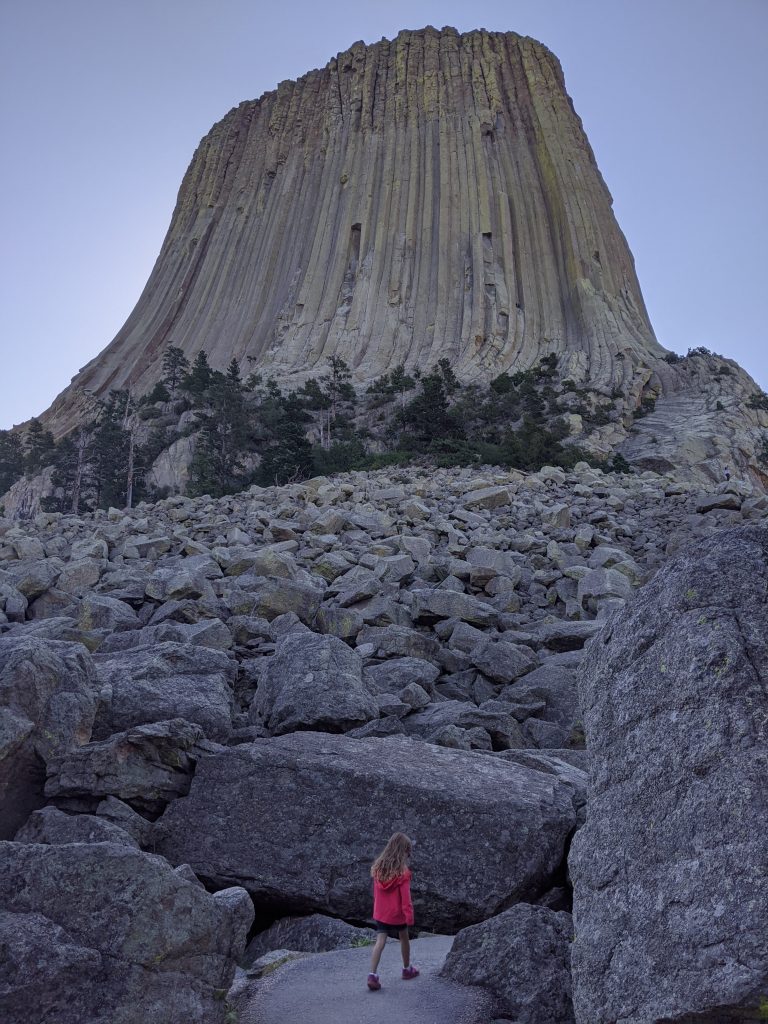 Devil's Tower up close