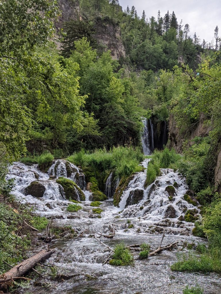 Roughlock Falls in South Dakota