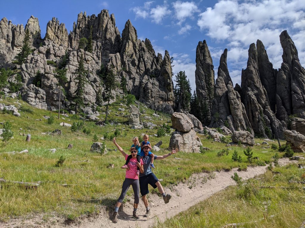 Cathedral Spires in Custer State Park