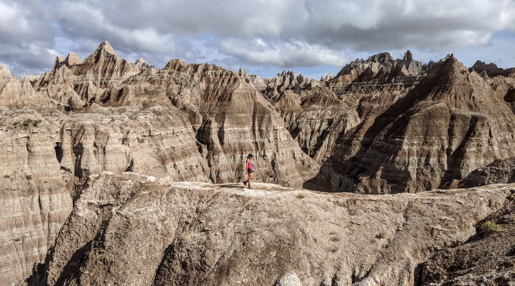 Pinnacles in Badlands National Park