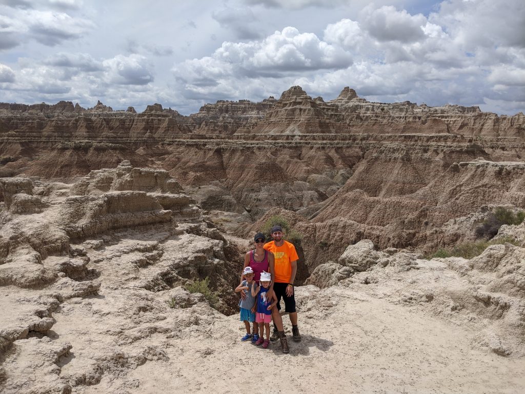 End of the Door Trail in Badlands National Park