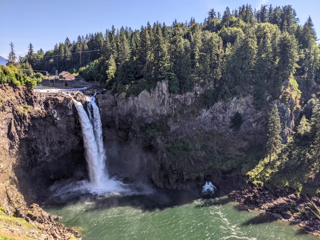 Snoqualmie Falls from the top