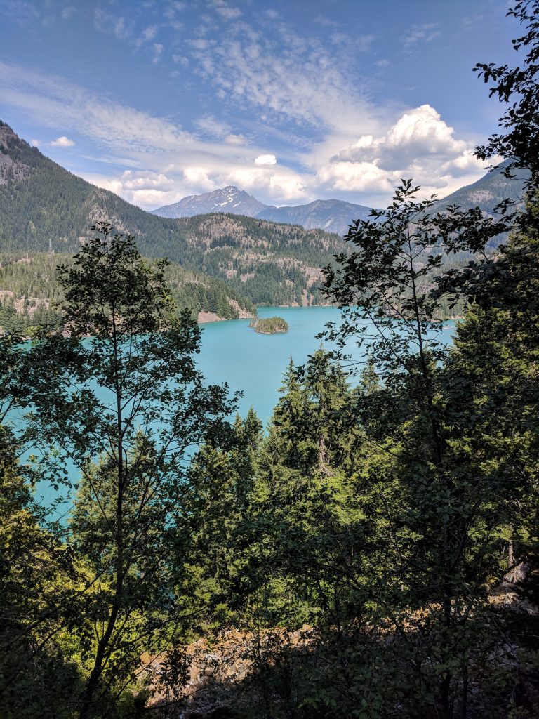 North Cascades National Park roadside view