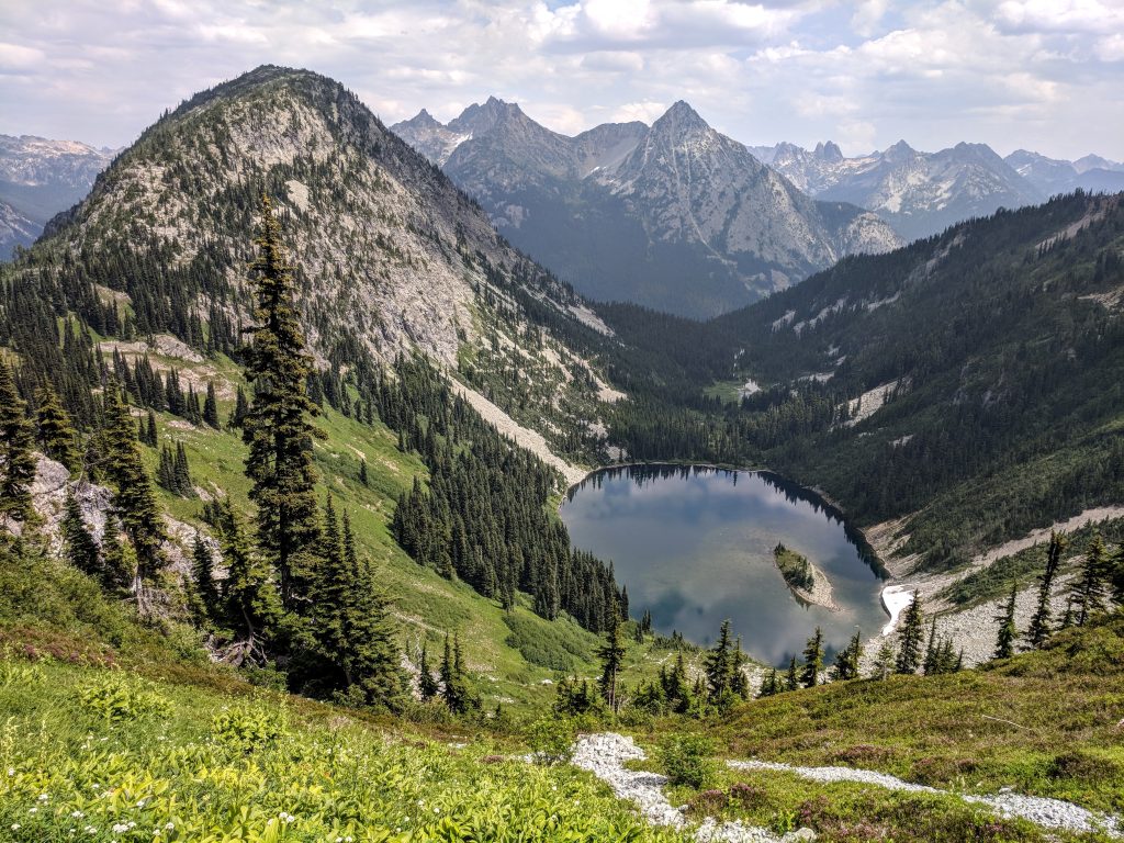 Overlooking Lake Ann