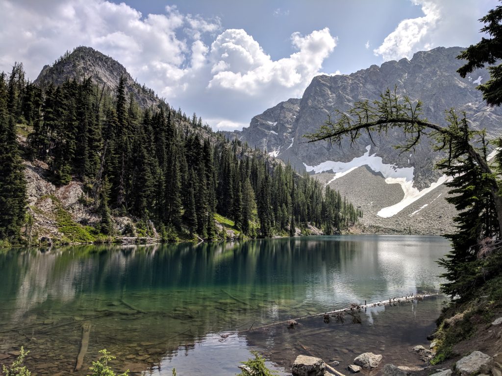 Blue Lake in North Cascades