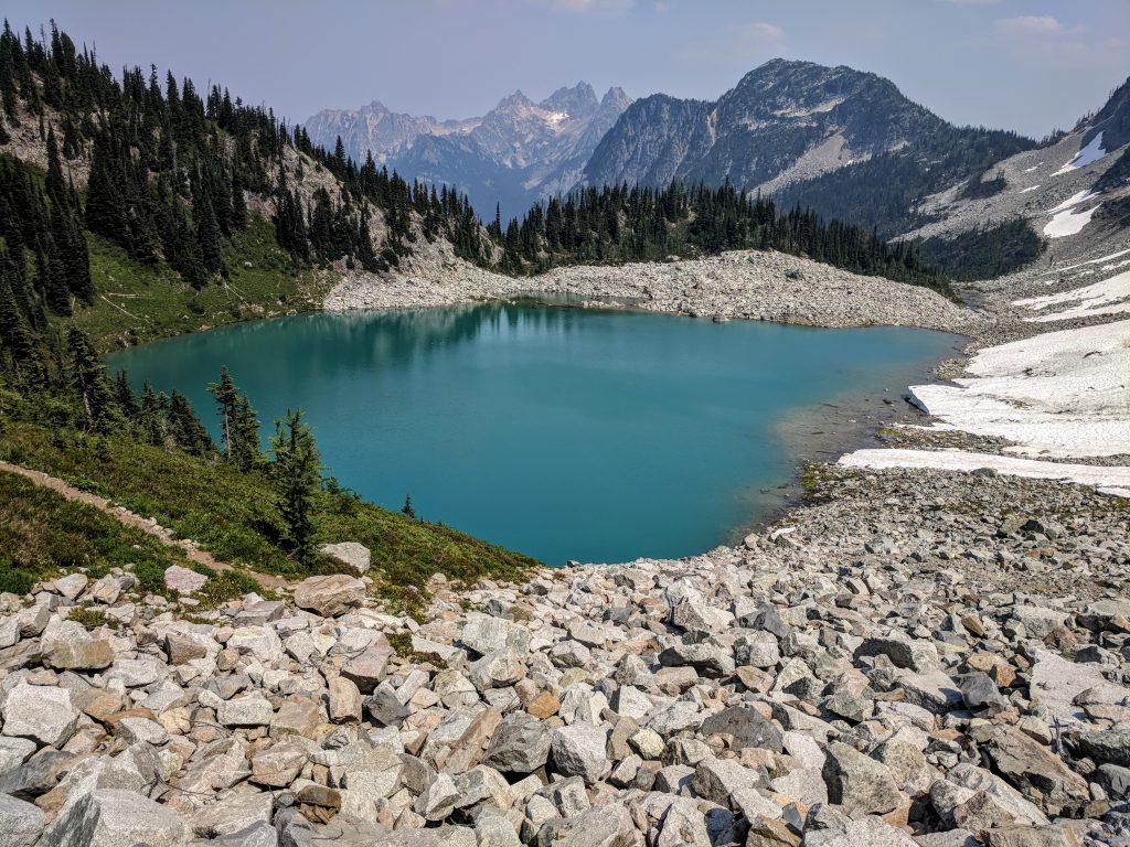Lewis Lake in North Cascades