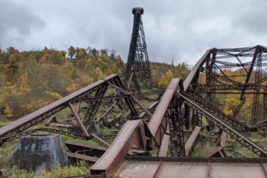 Ruins of the Kinzua Bridge