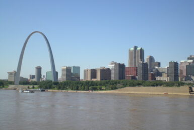 View of St. Louis, Missouri