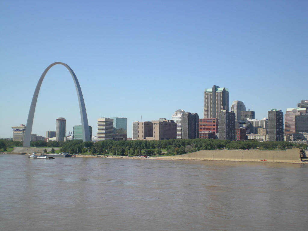 View of St. Louis, Missouri