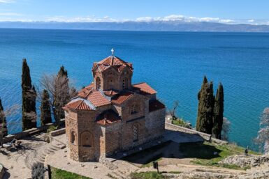 Church of St. John the Theologian in Ohrid, North Macedonia