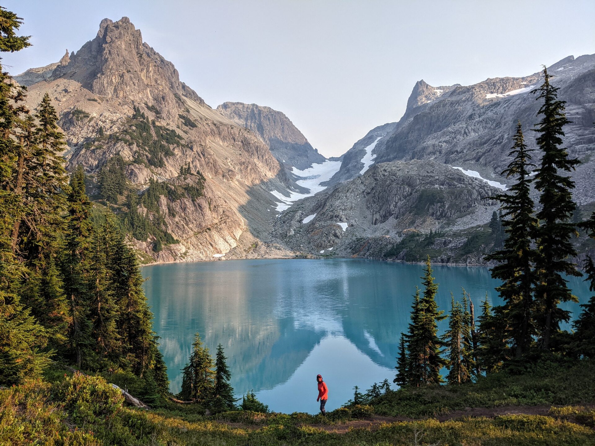 The best view of Jade Lake in Washington