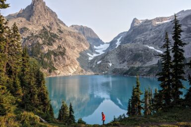The best view of Jade Lake in Washington