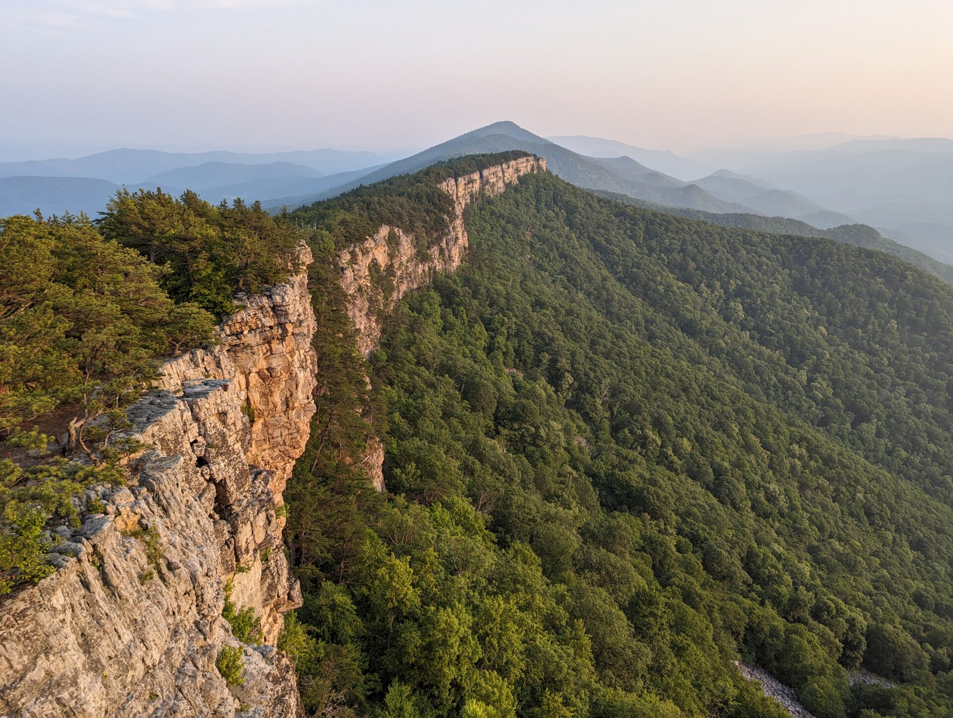 Best view of Chimney Top, West Virginia