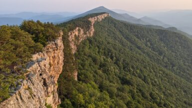 Best view of Chimney Top, West Virginia