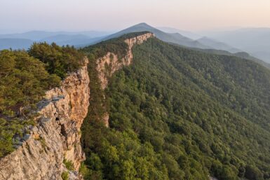 Best view of Chimney Top, West Virginia