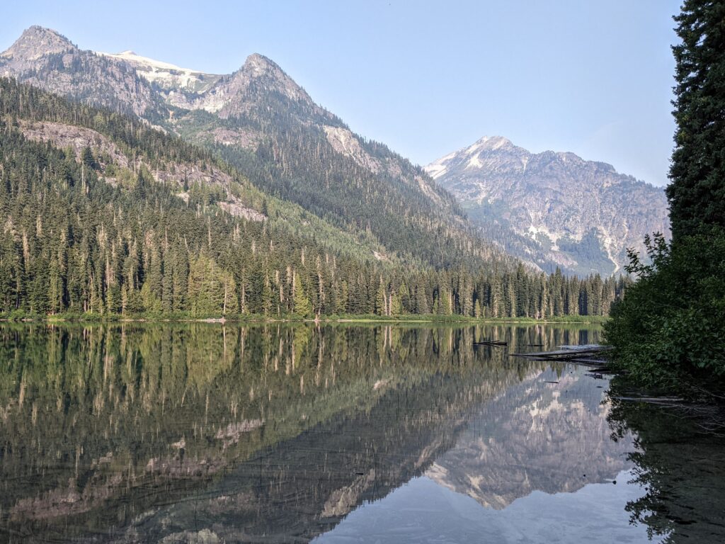 Hyas Lake in Alpine Lakes Wilderness, Washington