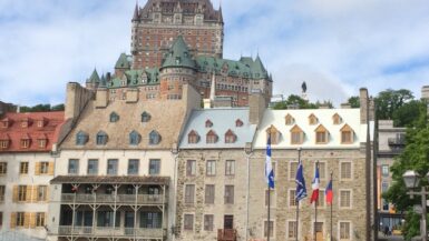 Fairmont Le Château Frontenac Hotel in Quebec City