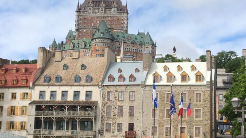 Fairmont Le Château Frontenac Hotel in Quebec City
