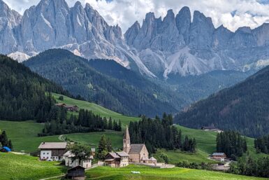 Chiesa di Santa Maddalena in the Dolomites