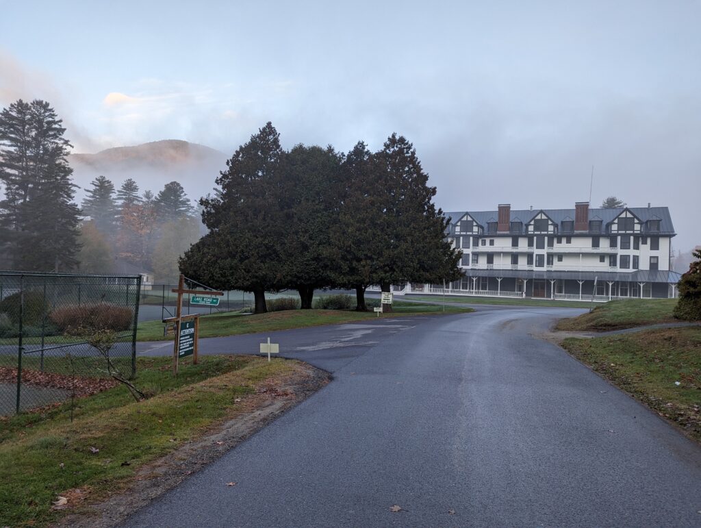 The Ausable Clubhouse in the Adirondack Mountain Reserve